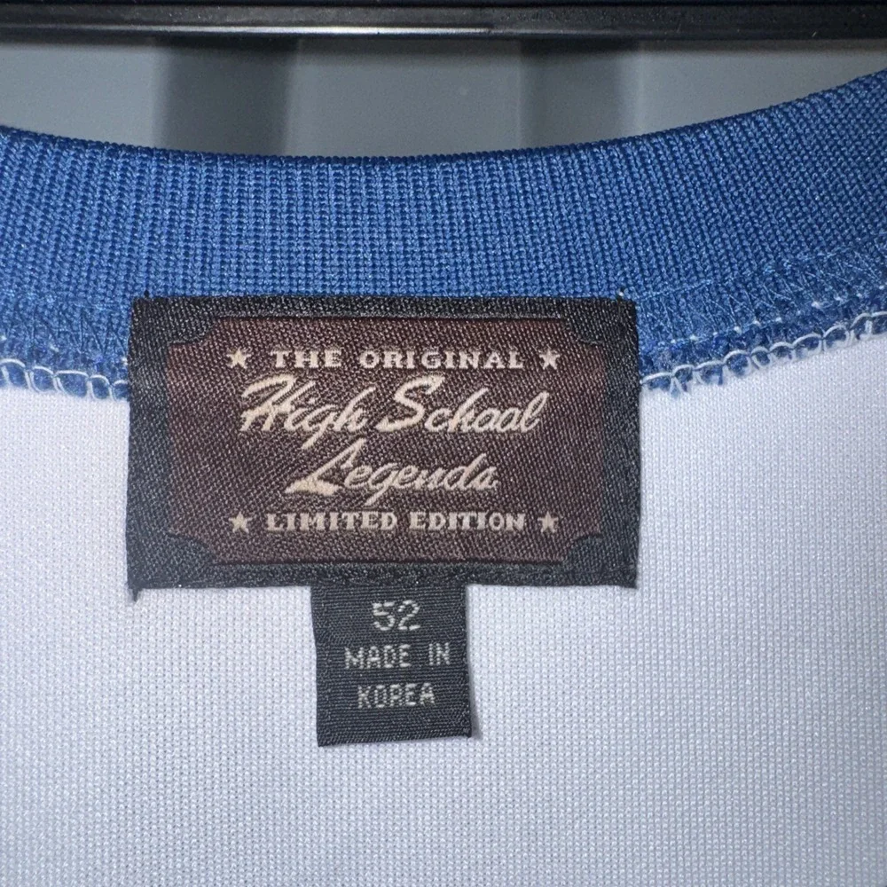 Vintage Laney High School Michael Jordan #23 Sewn Basketball Jersey White Size52